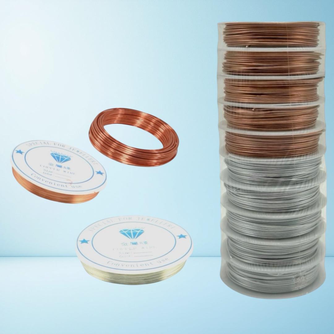 BAKIR-GÜMÜŞ TEL 5 METRE 10'LU PAKET